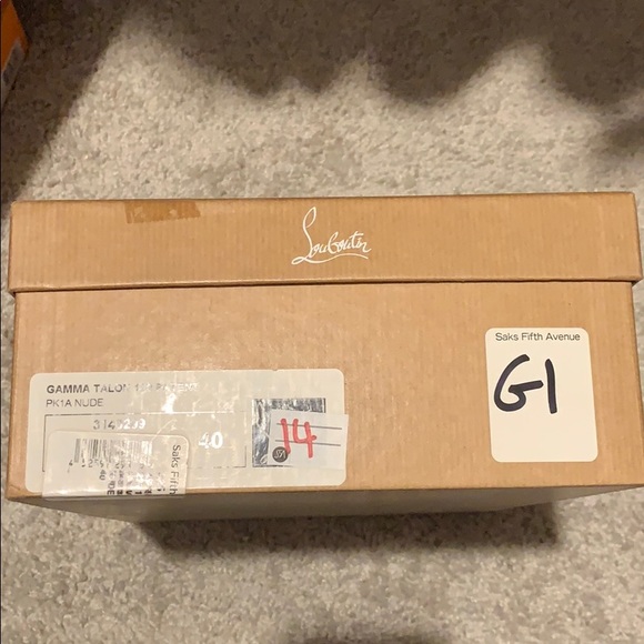 Christian Louboutine Nude 120 Slingback Pumps - Picture 11 of 16